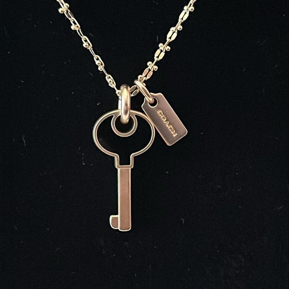 Coach Gold Necklace - Picture 1 of 6